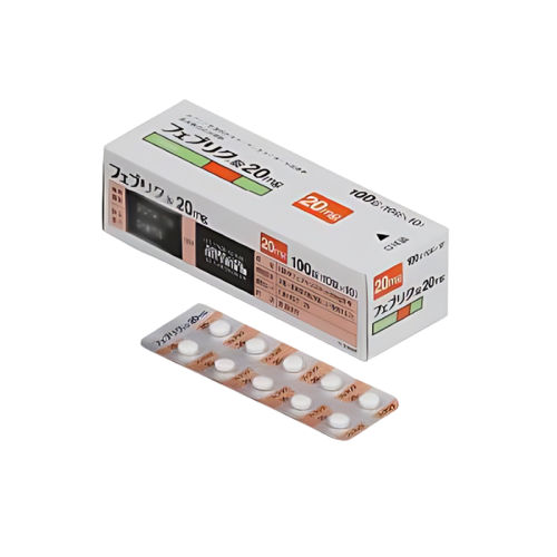 Feburic非布司他(非布索坦)片20mg 帝人痛風藥 高尿酸治愈 痛風 :100片