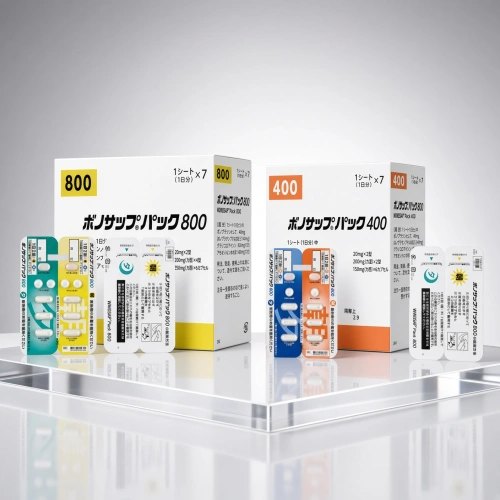 日本武田 Vonosap Pack 400 800 ボノサップパック 幽門螺旋杆菌根除治療藥(1次殺菌) 日本武田一周去除幽門螺旋杆菌不吸烟者使用:7枚 武田一周去除幽門螺旋杆菌